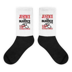 Black Foot Sublimated Socks