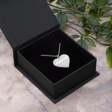 Load image into Gallery viewer, #Innocent Engraved Heart Necklace